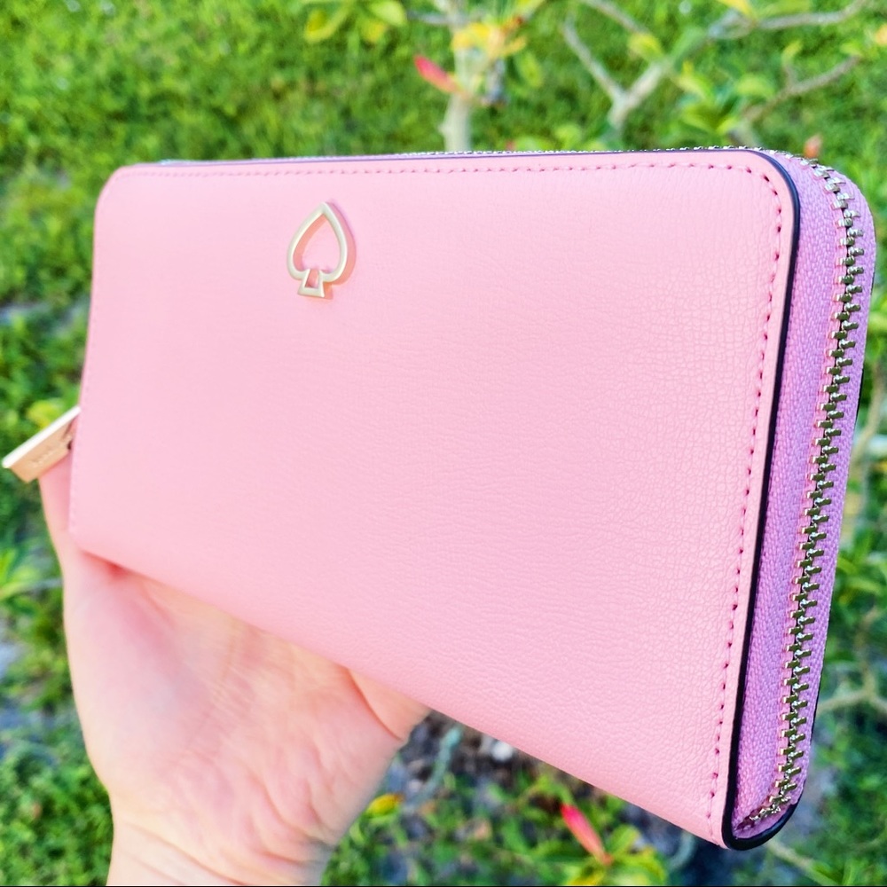 Kate spade Lacey zip around wallet pink - Picture 3 of 8